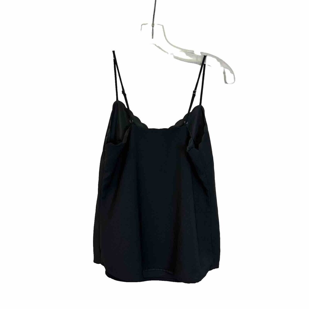 J. Crew Black White Polka Dot Print Tank Top Camisole Spaghetti Lot Of 2 Size 00 - Picture 7 of 16